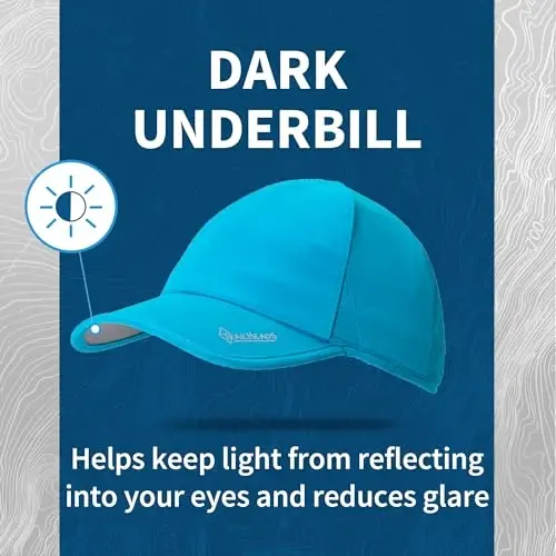 TrailHeads UV Protection Running Hats for Women, 50+ UPF - Summer Hats for Women Baseball Cap - Tennis, Golf, Gym, Workout - 5