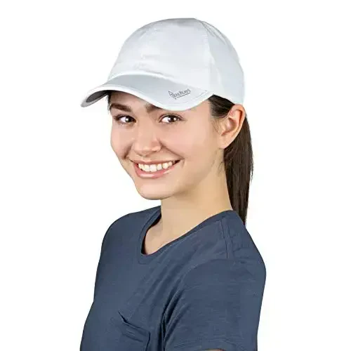TrailHeads UV Protection Running Hats for Women, 50+ UPF - Summer Hats for Women Baseball Cap - Tennis, Golf, Gym, Workout - 1