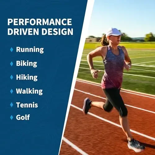 TrailHeads UV Protection Running Hats for Women, 50+ UPF - Summer Hats for Women Baseball Cap - Tennis, Golf, Gym, Workout - 3