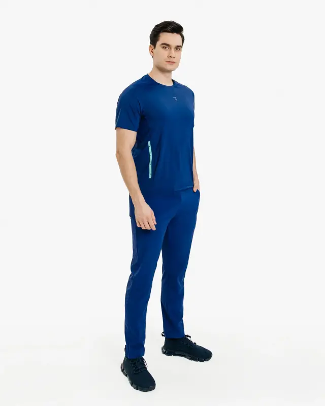 Training T-shirt - DARK BLUE - 2