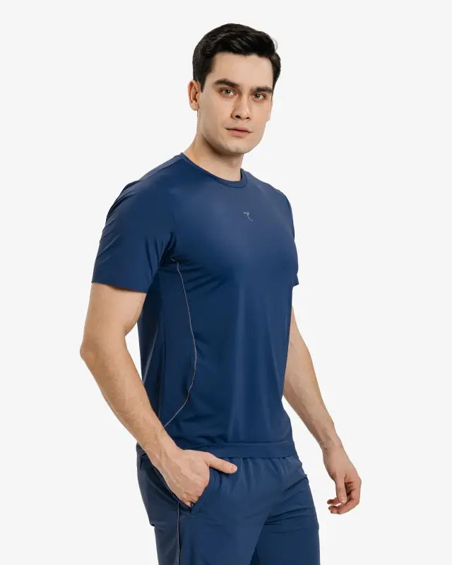 Training T-shirt - DARK BLUE - 4