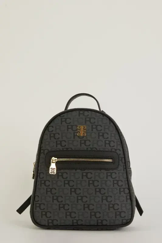 Трамлы Алфавит Антрацит Женский Рюкзак 05PO22Y1541-Трамлы Алфавит Антрацит - 1