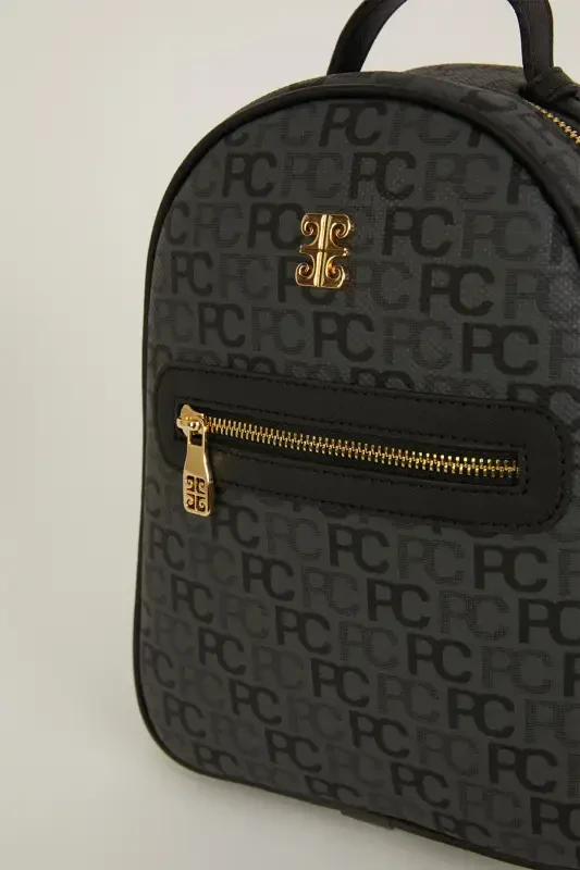 Трамлы Алфавит Антрацит Женский Рюкзак 05PO22Y1541-Трамлы Алфавит Антрацит - 3