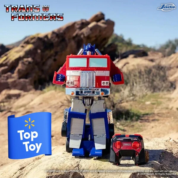 Transformers Optimus Prime konvertatsiyalanuvchi RC radio boshqaruvli mashina - JADA TOYS (1)