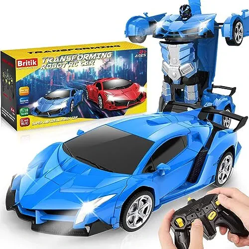 Transforming Remote Control Car Toy - Britik