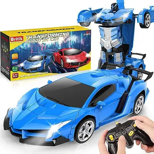 Transforming Remote Control Car Toy - 1