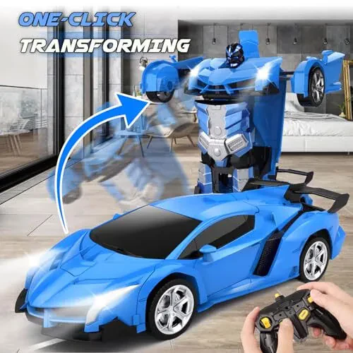 Transforming Remote Control Car Toy - 3