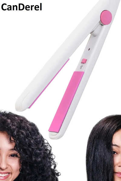 Travel Mini Hair Straightener Ceramic Tipped Straightener - 3