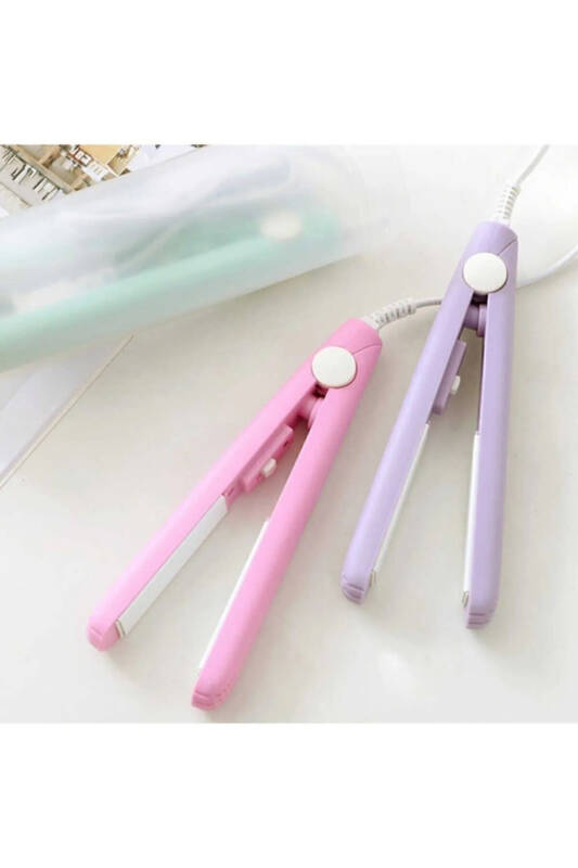 Travel Mini Hair Straightener Ceramic Tipped Straightener - 3