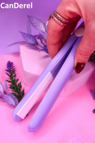 Travel Mini Hair Straightener Ceramic Tipped Straightener - 4