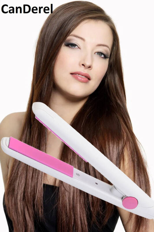 Travel Mini Hair Straightener Ceramic Tipped Straightener - 6
