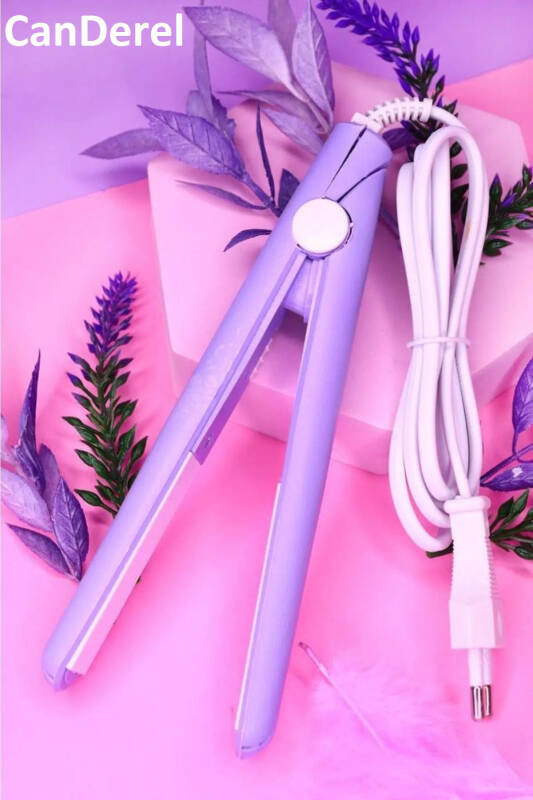 Travel Mini Hair Straightener Ceramic Tipped Straightener - 8