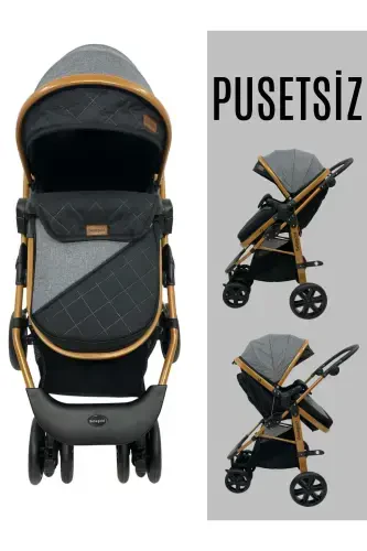 Travel Sistem, Двунаправленный, (Система для Путешествий) Детская Коляска Без Люльки-Серый - 1