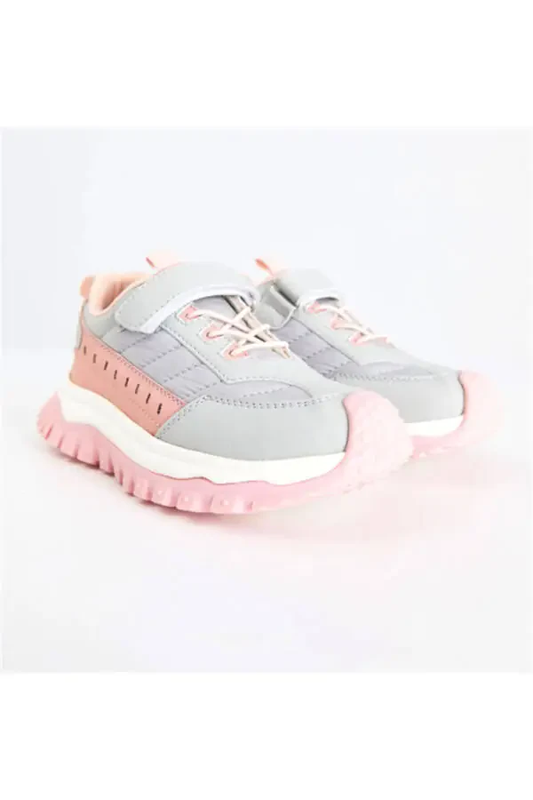 Трекинговые ботинки Tank для девочек, сетчатые, серые, код 869.F24K.473. - 1