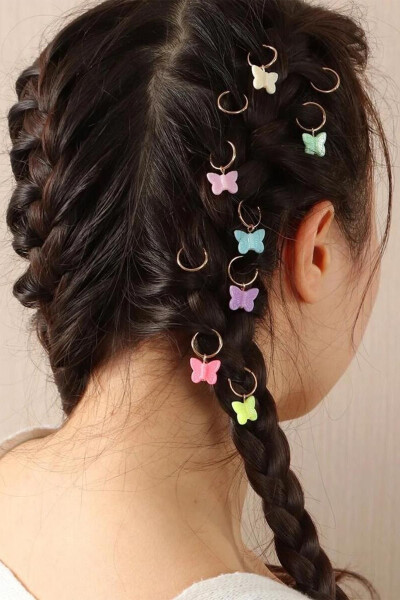 Trend Butterfly Hair Clip Set - 1