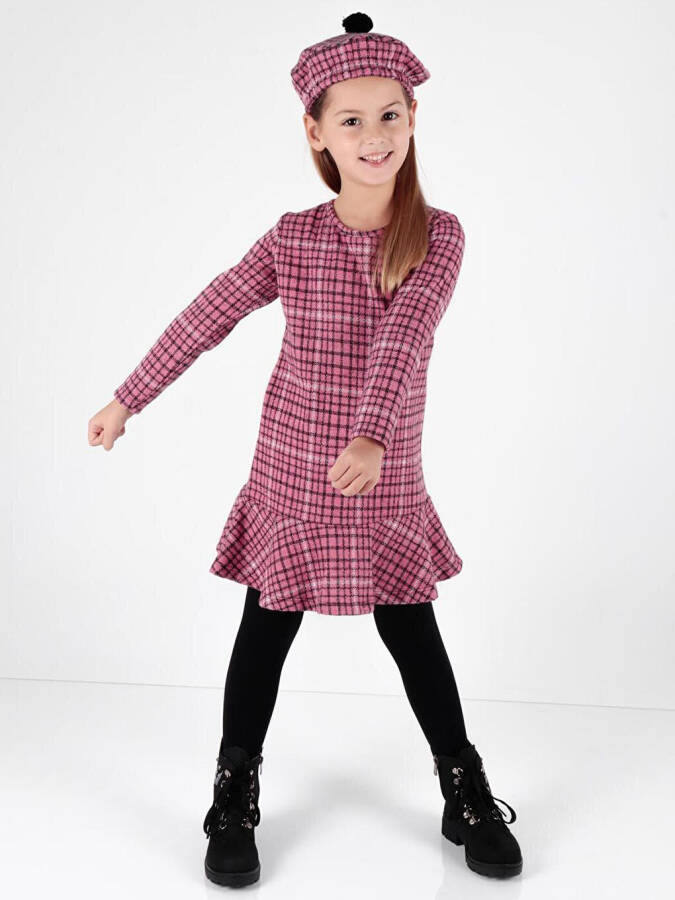 Trend Dress with Hat and Ruffles for Girls Ak2200 - 2