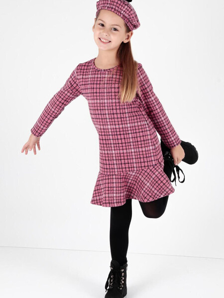 Trend Dress with Hat and Ruffles for Girls Ak2200 - 4