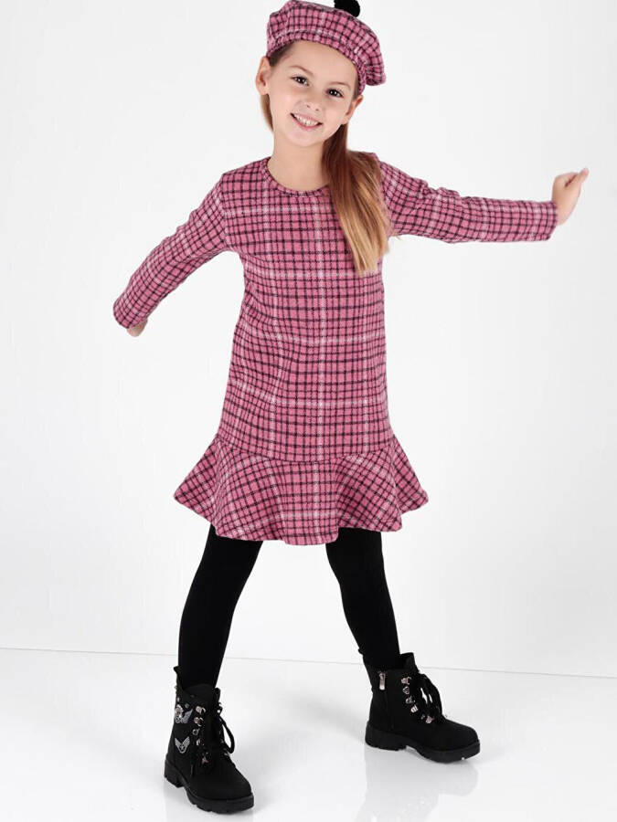 Trend Dress with Hat and Ruffles for Girls Ak2200 - 5