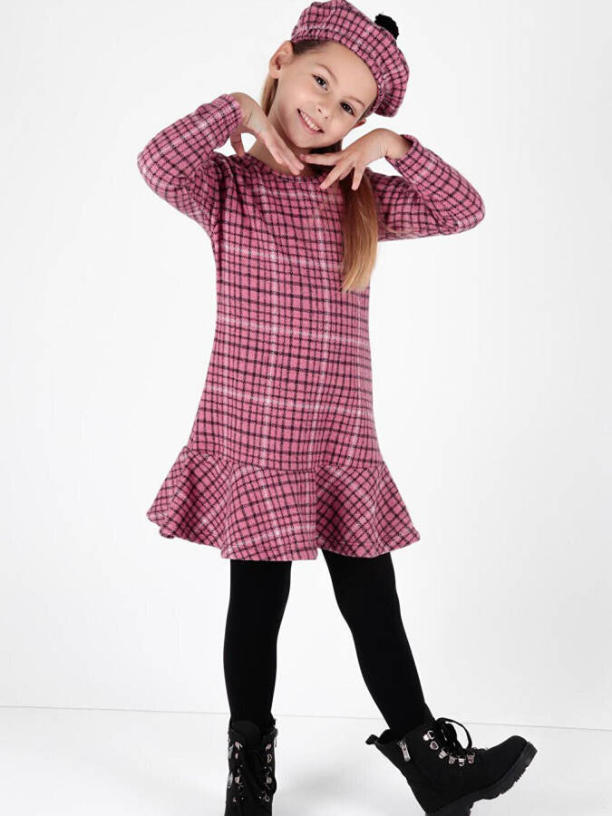 Trend Dress with Hat and Ruffles for Girls Ak2200 - 10