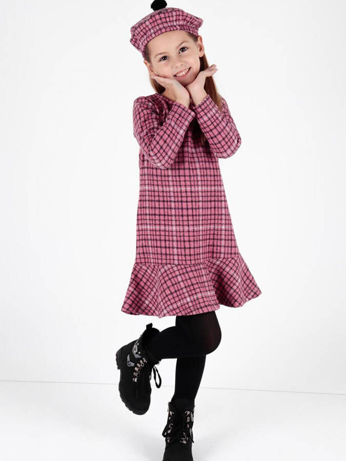 Trend Dress with Hat and Ruffles for Girls Ak2200 - 12