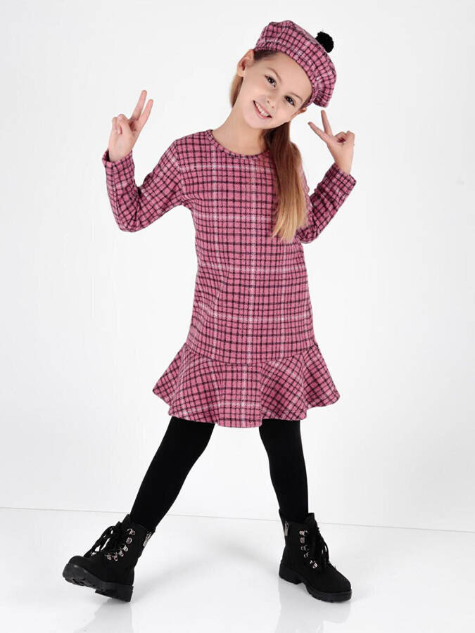 Trend Dress with Hat and Ruffles for Girls Ak2200 - 15