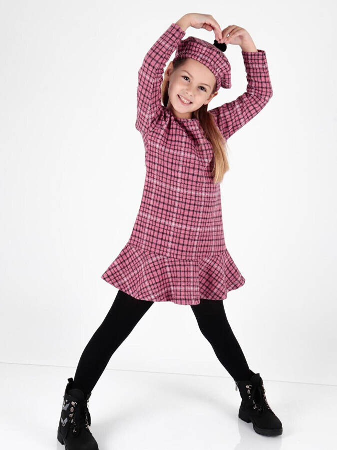 Trend Dress with Hat and Ruffles for Girls Ak2200 - 16