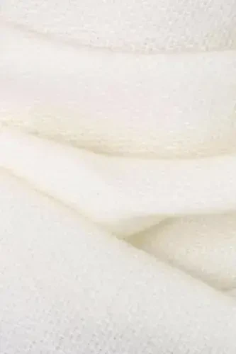 Trend Ekru Soft Touch Püskül Detalli Uzun Atki-Ekru - 3