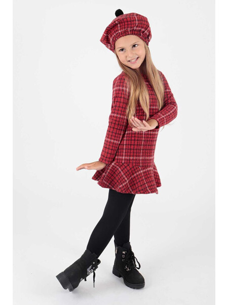 Trend Voluminous Dress with Hat for Girls Ak2200 - 2