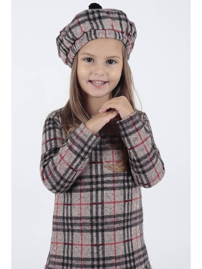 Trend Voluminous Dress with Hat for Girls Ak2200 - 4