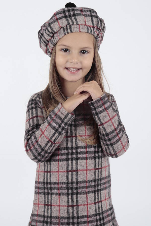 Trend Voluminous Dress with Hat for Girls Ak2200 - 9