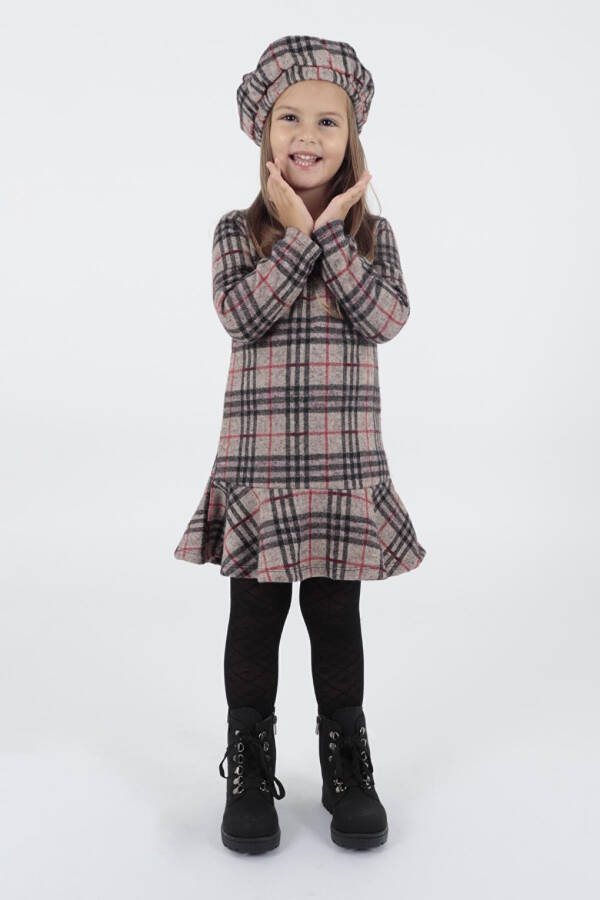 Trend Voluminous Dress with Hat for Girls Ak2200 - 10