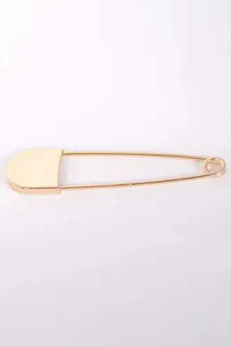 Trend42plus Collar Gold Scottish Pin Brooch - BÜYÜKBEDENIZ (1)