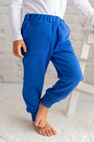 Trendless Pocket Detail Sweatpants - Unisex Elastic Cuff Sweatpants Pajama - 6