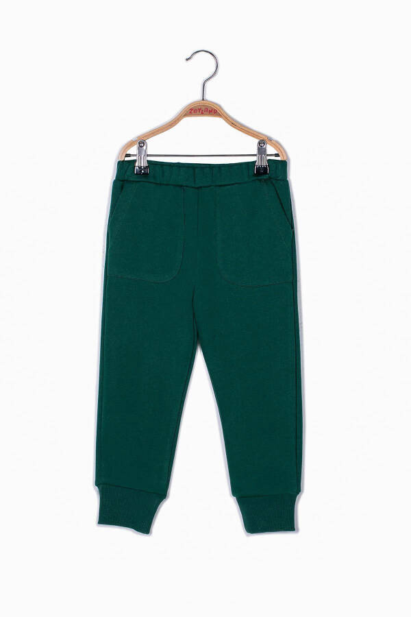 Trendless Pocket Detail Sweatpants - Unisex Elastic Cuff Sweatpants Pajama - 5