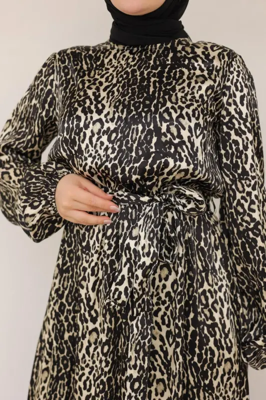 Трендовое платье 24kt904 чёрное - 7