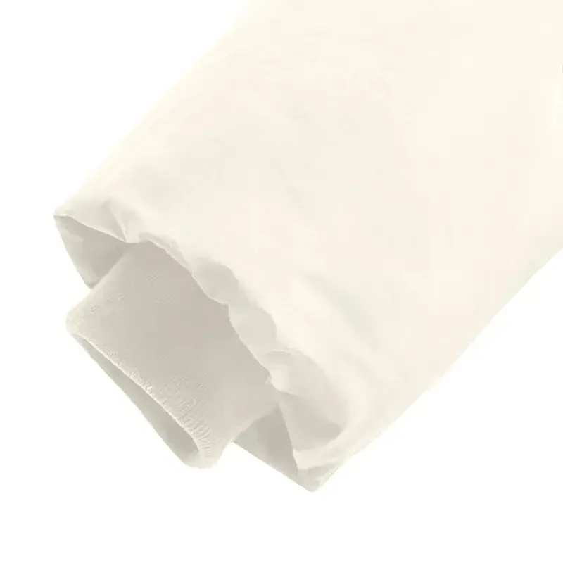 successthop Puffer Coat Women Crop Top White Long Sleeve Down Jacket Turtleneck Waist Length Winter Coats Midweight Warm Outerwear Solid Thick Coat Zip Winter Clothes with Pockets Outfits- - 3