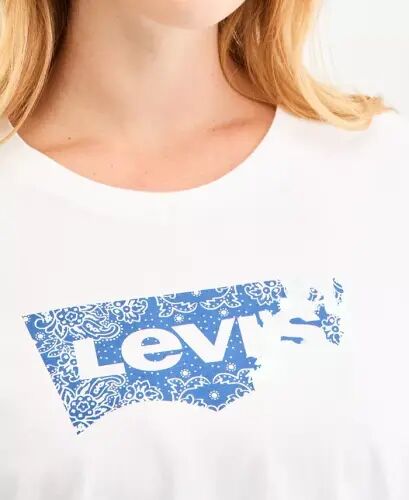 Trendy Plus Size Perfect Logo Cotton T-Shirt - Bandana Bright White - Levi's (1)