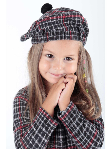 Trendy Voluminous Dress with Hat for Girls Ak2200 - 3