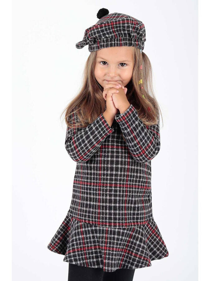 Trendy Voluminous Dress with Hat for Girls Ak2200 - 4