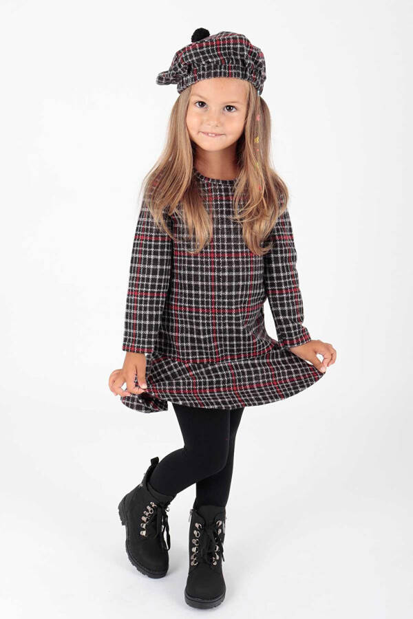 Trendy Voluminous Dress with Hat for Girls Ak2200 - 7