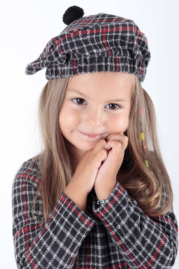 Trendy Voluminous Dress with Hat for Girls Ak2200 - 8