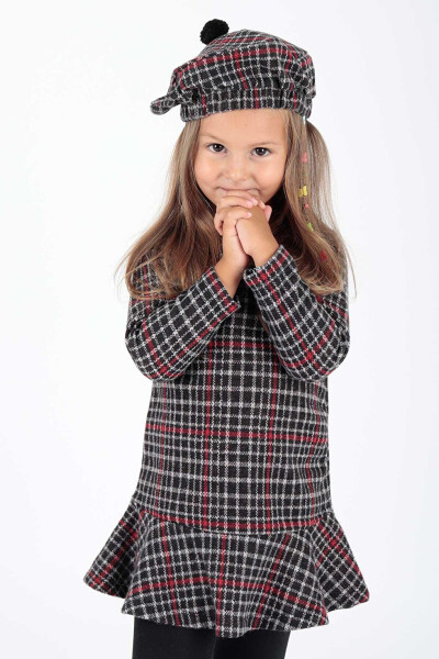 Trendy Voluminous Dress with Hat for Girls Ak2200 - 9