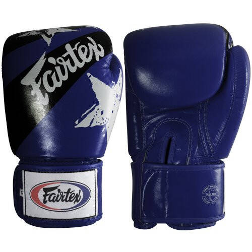 Тренировочные спарринговые перчатки Fairtex в стиле муай-тай, 12 унций, красные - 5