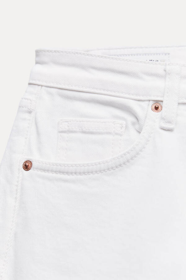 TRF CROPPED FLARE HIGH WAIST JEAN-White - 27