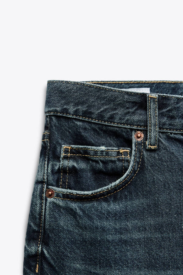 TRF FULL LENGTH BALAND BEL BUTLARI KENG PANJALI JINSILAR - Indigo - 19