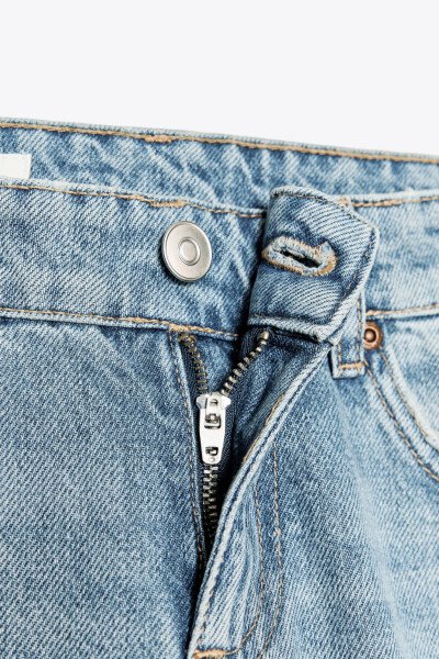 TRF LOW WAIST WIDE LEG JEANS-Light blue - 9