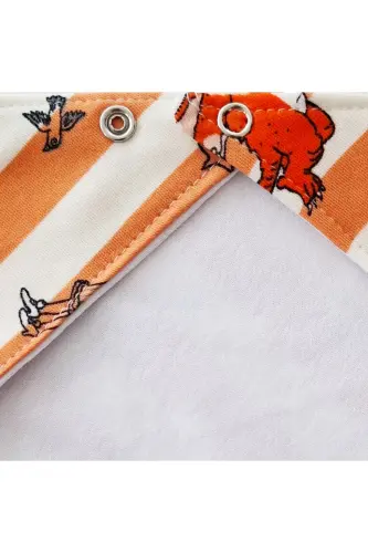 Triangle Scarf Knitted Liquid Proof Saliva And Food Bib 4 Pieces - 8