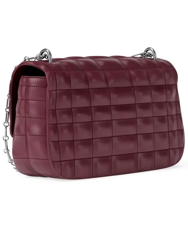 Tribeca Large Convertible Chain Shoulder Bag - Oxblood - 2