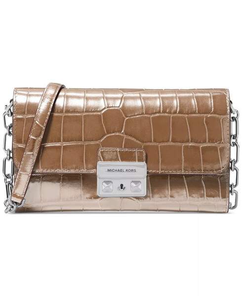 Tribeca Wallet On Chain Crossbody Driftwood - 1