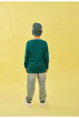 TRICO CHILD SWEATER-PETROL - 4